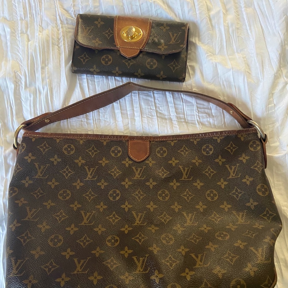 Louis V bag & Wallet
